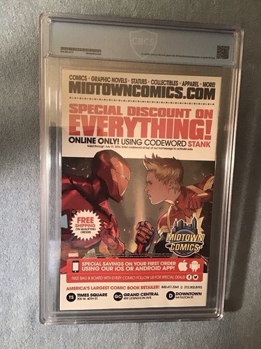 Invincible Iron Man #11 Marvel Comic Book CBCS Graded 9.8 Avengers See Pics - Picture 4 of 12