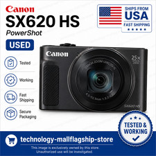 Canon PowerShot SX620 HS Digital Camera 20.2 MP 25x Optical Zoom 3 English