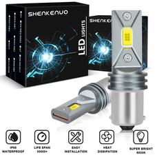 Brightest Reverse Light Bulb LED Free-Error Backup 1156 382 P21W BA15s For MKⅣ Ⅳ