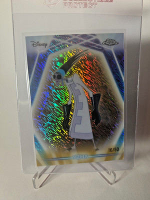 Yzma Gold Shimmer Refractor Chrome 1:253 Packs /50 aus Topps Disney Neon 2026