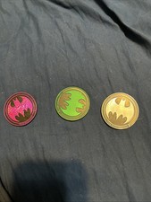 Lot of 3 Official Batman The Animated Series Pogs Waddingtons 1995 Kinis WPF WB