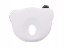 Bo Jungle Cuscino Anti Plagiocefalia - Previene la Testa Piatta - COSY WHITE