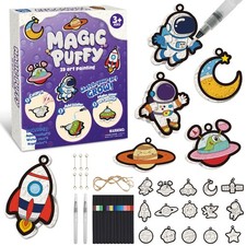 avtctek Magic Foam Paint Kit 15 Ocean Paint by Number for Kids Ages 3-10
