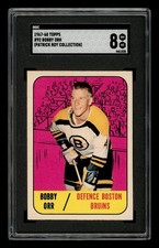 1967-68 Topps Set-Break # 92 Bobby Orr SGC 8 NM MT