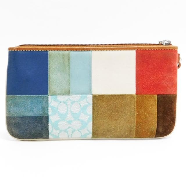 COACH Pouch Patchwork Leather Multicolor - image 2