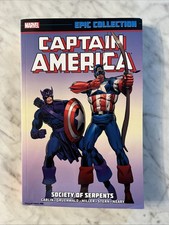 Captain America Epic Collection Vol. 12: Society of Serpents TPB RARE OOP Miller