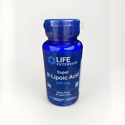 #ad #ad LIFE EXTENSION SUPER R LIPOIC ACID 240mg 60 VEGETARIAN CAPSULES EXP. 04 2026 $9.95