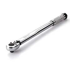 Amazon Basics 3/8" Drive Click Torque Wrench - 15-80 ft-lb, 20.4-108.5 Nm