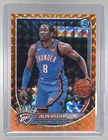 2025 Bowman Basketball Orange Geometric Refractor Jalen Williams #BCV-107