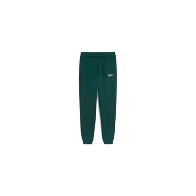 PUMA ESS LOGO LAB HOSE SWEATPANTS GREEN TERRAIN KINDER 688990 75