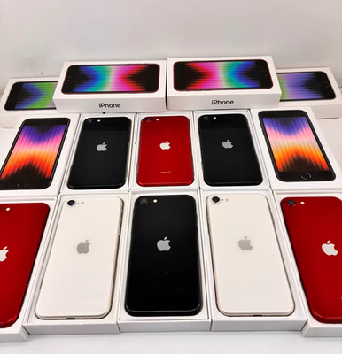 NEW Apple iPhone SE 3rd Gen 2022 (5G) 256 128 64GB Factory Unlocked GSM+CDMA,US
