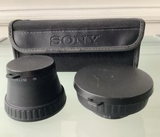 Sony Wide Conversion Lens x0.6 & Tele Conversion Lens x1.4