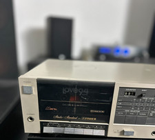 Fisher CR 77 Stereo Cassette Deck Vintage Silver