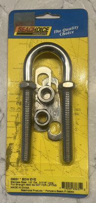 Seachoice Stainless Steel Bow Eye ½  x 3-7/16 