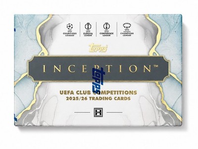 In Hand - Topps Inception UEFA Club Competitions UCC 2025/26 Hobby Box 
