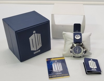 *B2) Official BBC Limited Edition Doctor Who TARDIS Collector's Watch DR194