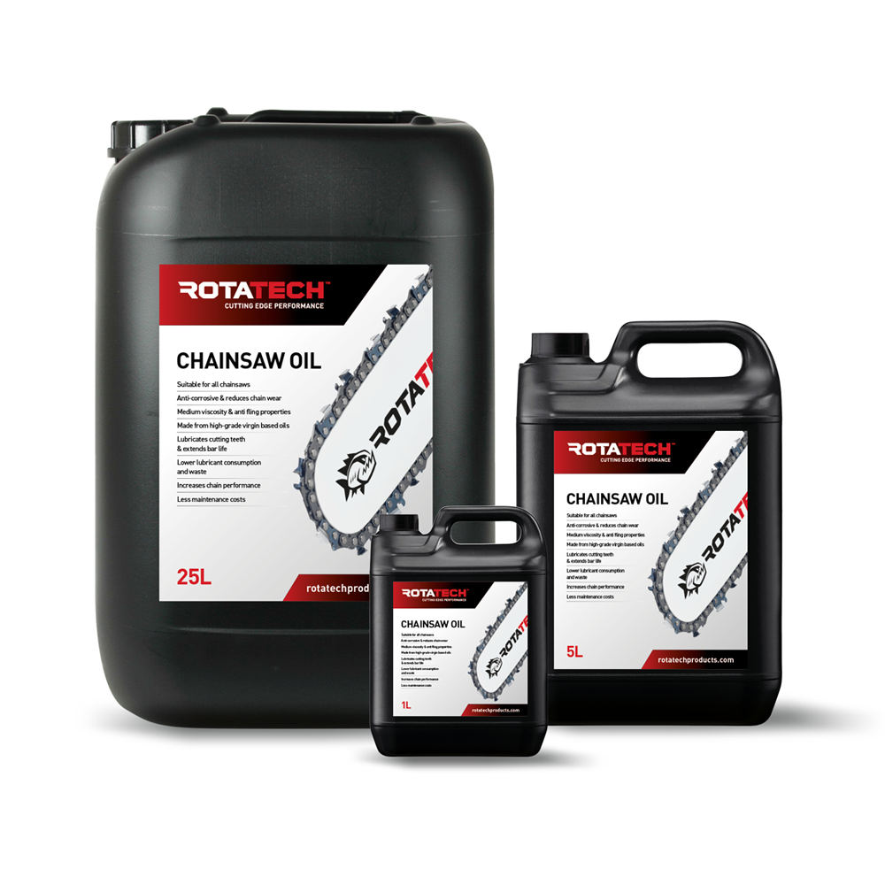 Rotatech ISO 100 Universal Chainsaw Chain & Bar Oil 25L For All Makes