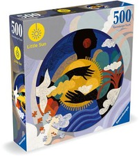 500 Teile Ravensburger Puzzle rund Circle of Colors Little Sun Feel 12000763