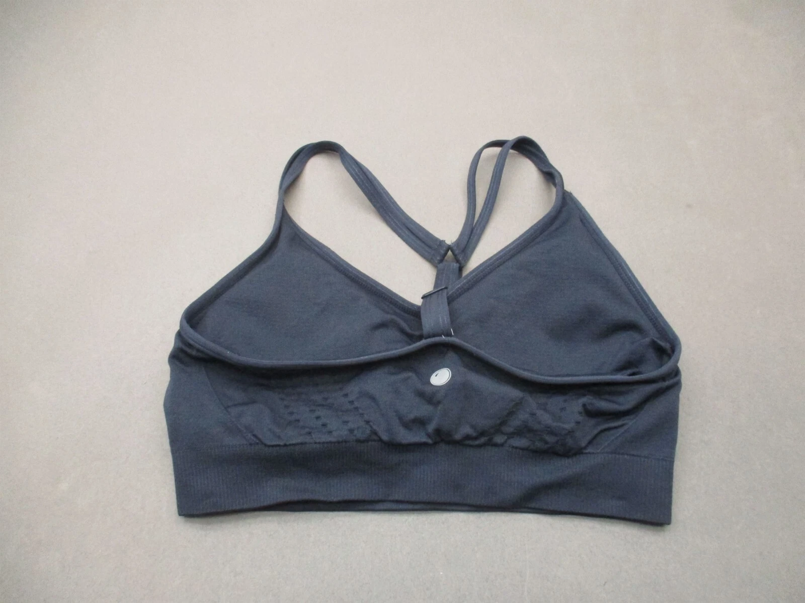 yogalicious lined wireless pull on racer back sports tank-bra