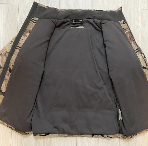 Under Armour Timber Hunting Jacket Ridge Reaper Barren Camo Extreme Season Sz M - Picture 8 of 11