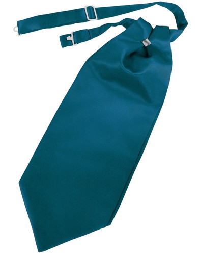 New Men's Satin Cravat Tie Victorian Dickens Cutaway Wedding TUXXMAN All Colors - Picture 2 of 26