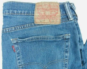 Levi's 401 Men Beige Straight Regular Jeans W36 L34 | Fabb Fashion