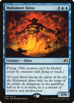 Mahamoti Djinn 1994年サマーエディション 9.5 Mahamoti Djinn [Magic Origins] Magic MTG | eBay