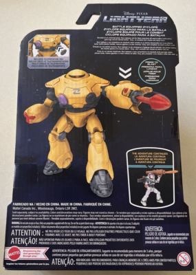 NEW 2022 Disney Pixar LIGHTYEAR Battle Equipped Zyclops VHTF | eBay