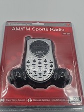 Durabrand AM/FM Sports Radio Model PR-355 Headphones Included New Sealed