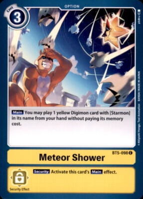Digimon BT5-098 - Meteor Shower - Common