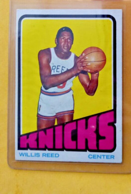 1971 72 Topps Basketball Card #129 WILLIS REED Knicks Hall Of Fame EX+ ...
