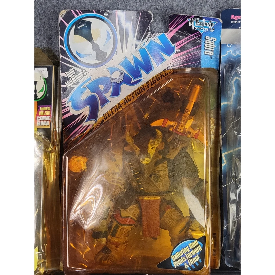VTG 90S Todd McFarlane Spawn Action Figures Violator Sabre Angela Original - Image 3 of 4