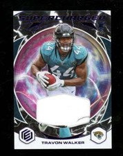 2022 Panini Elements Travon Walker Rookie Patch Supercharged Xenon 54 U7185