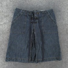 Gap Jeans Skirt Womens 8 A-Line Denim Dark Wash