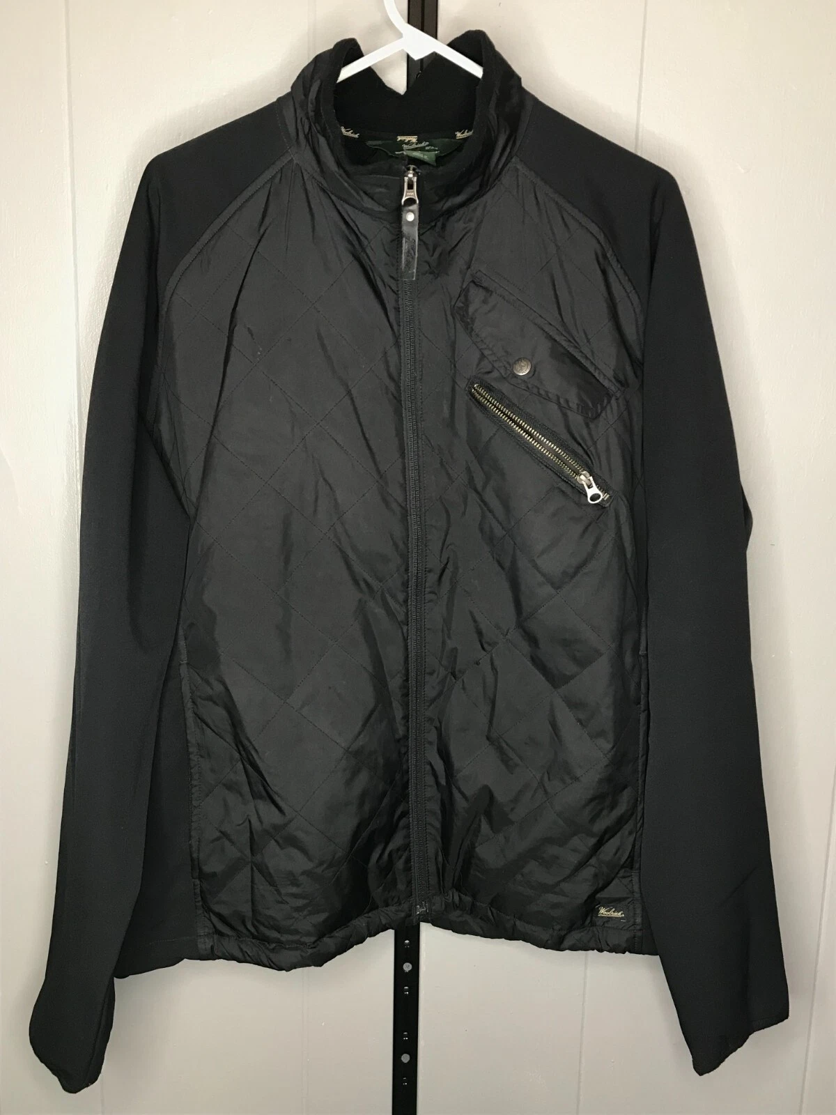 Woolrich Men's Absolute Insulant Light Weight Softshell Jacket Size LG