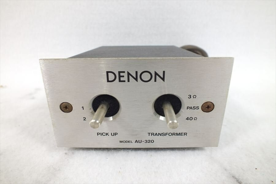 アンプ DENON AU-320 Denon AU-320 MC step-up transformer Used japan | eBay