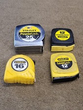 Stanley Locking Tape Measure LeverLock Measuring 12 16 25' 33-425 30-513 30-495