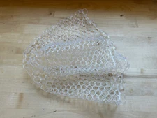 Transparent Soft Rubber Ghost Fishing Net Replacement Bag, - Assorted Sizes
