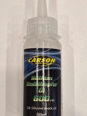Carson 500905200 - Stoßdämpferöl 600 Cst 50Ml Silikon - Neu! (1 Liter 99,80)