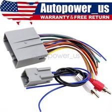 Arnés de radio estéreo unidad principal video adaptador RCA para Ford Lincoln Mercury 03-13