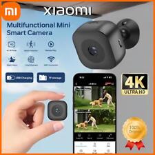 4k Mini Security Camera Full Color Night Vision High Definition Wifi Monitor
