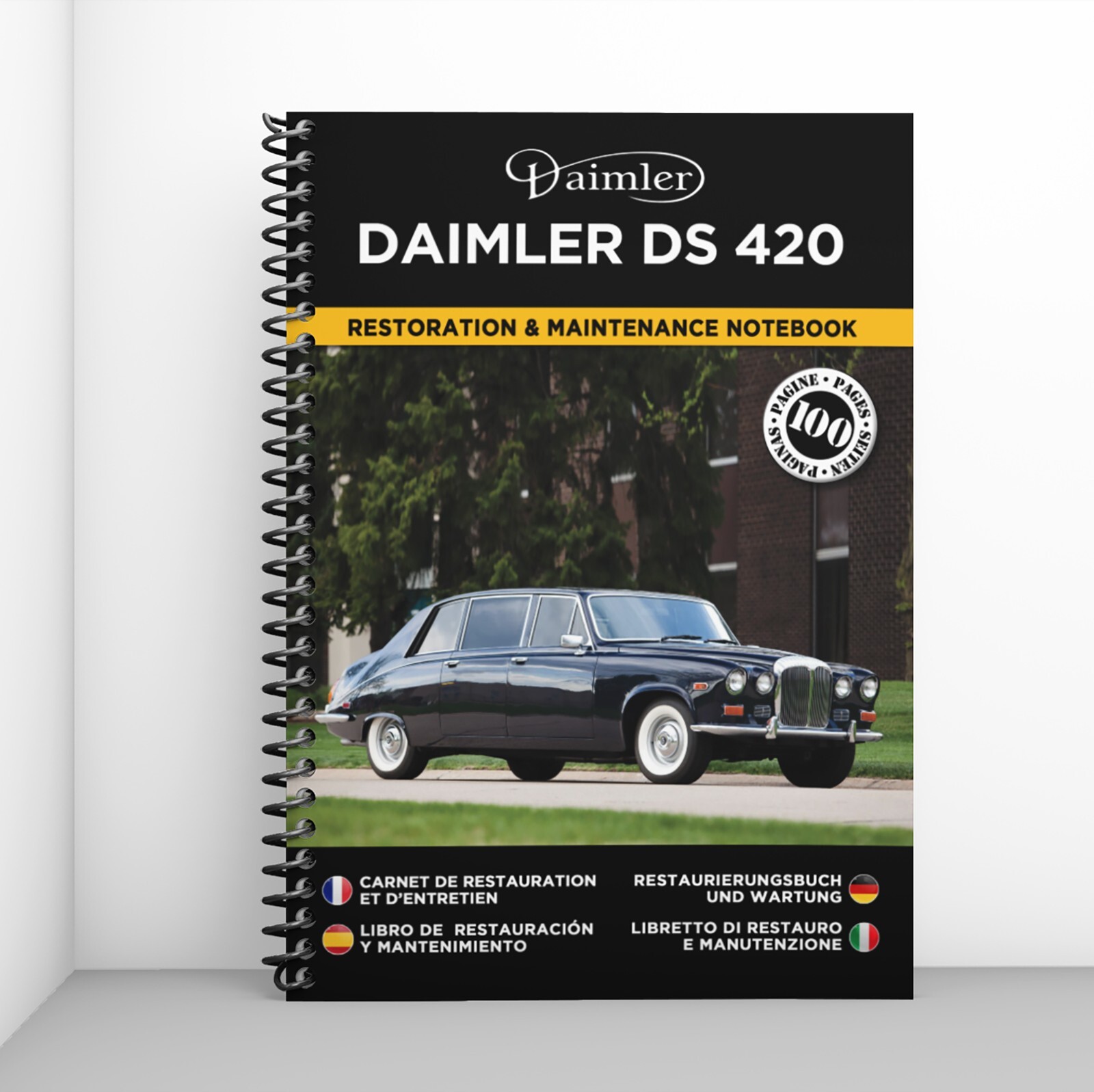 Daimler DS 420 cahier de restauration dans votre garage pour passionnés de mécanique vintage