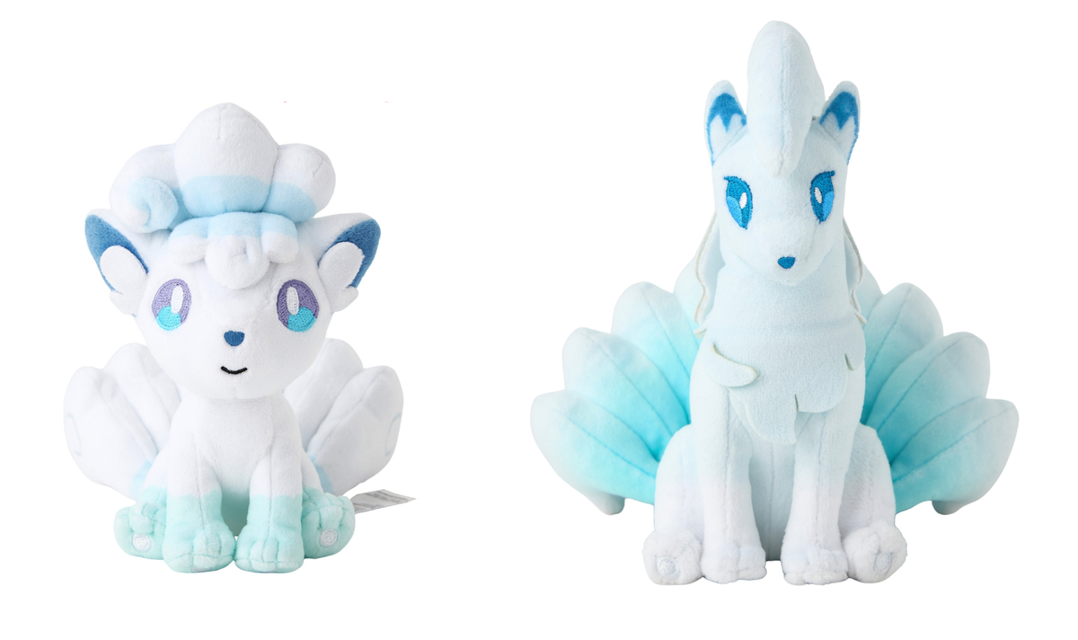 Pokemon Plush doll Pokémon fit Alolan Vulpix & Ninetales Japan NEW