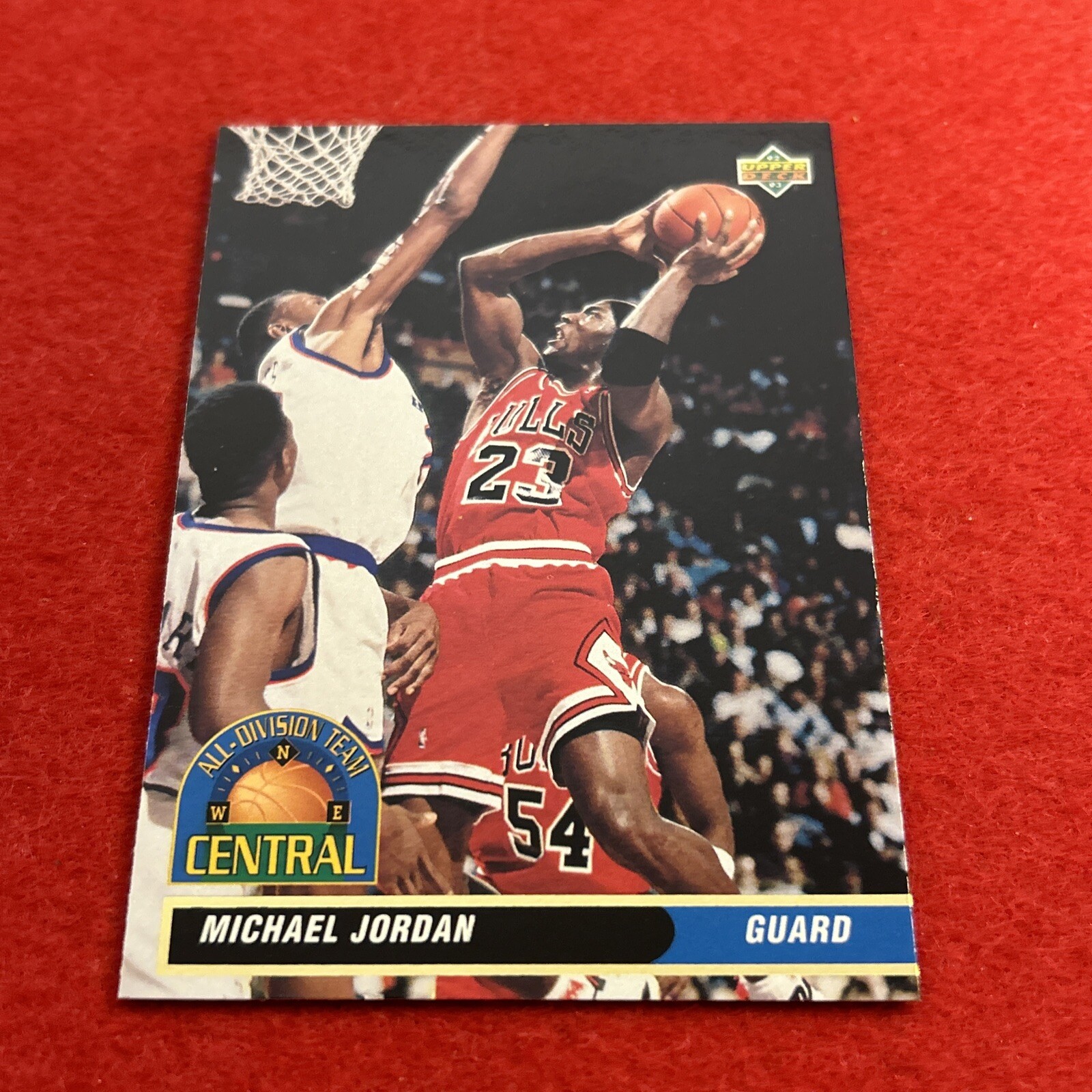 1992-93 Michael Jordan Upper Deck Central All-Division Team #43
