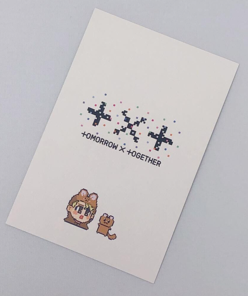 TXT Taehyun Blue Hour 553 Broadcast Photocard Tomorrow x Together