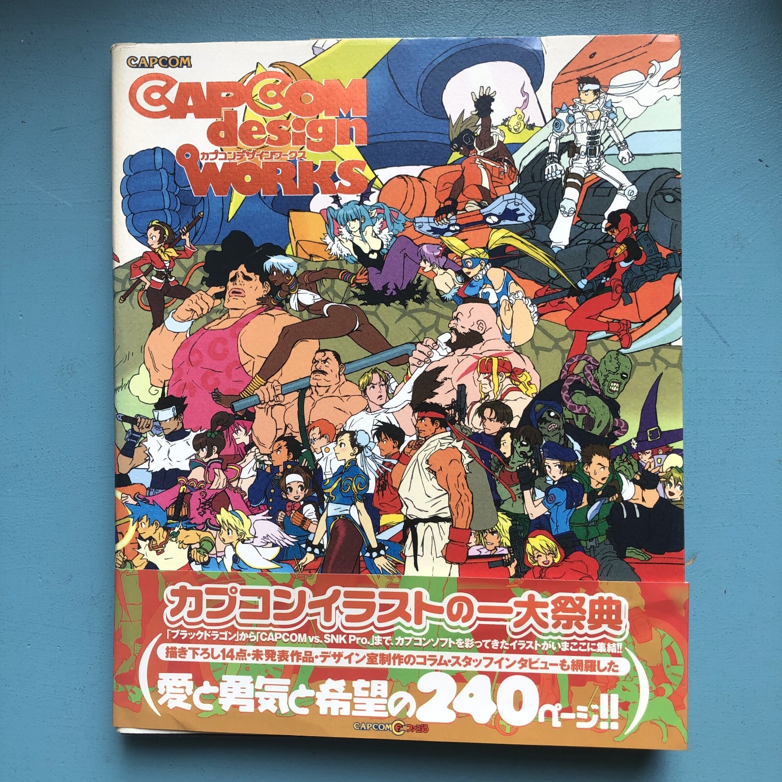 Capcom Design Works Game Illustration Art Book Famitsu Ebay