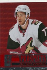 2016-17 Fleer Showcase SkyBox Premium Prospects Star Rubie S26 Anthony DeAngelo
