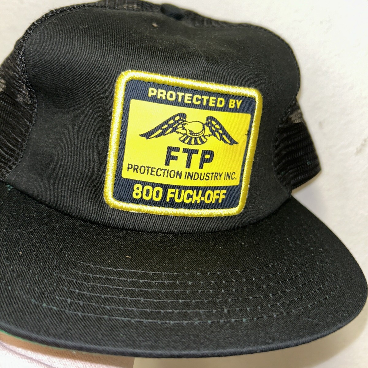 FTP Logo 6-Panel Black Hat New In Hand FUCKTHEPOPULATion | eBay
