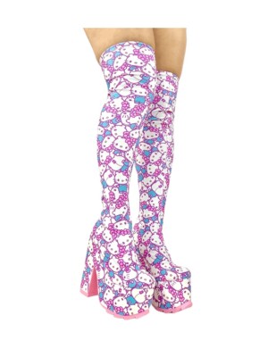 Y.R.U. x Sanrio Collab: Hello Kitty Boots New Size 6
