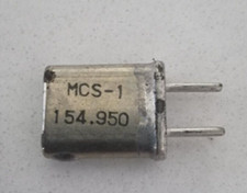 Scanner Radio Crystal - 154.95 MHz MCS-1/ 10.7 iF / HC-25/U